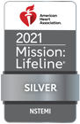 American Heart Association 2021 Mission: Lifeline Silver NSTEMI